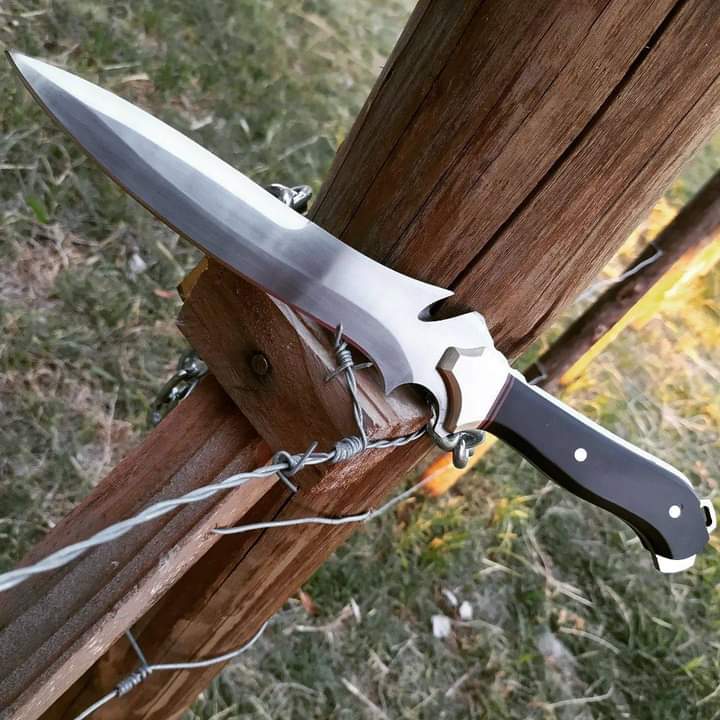 Handmade Tactical Predator Knife | Fixed Blade Hunting & Survival Knife